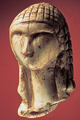 (1-9) Woman from Brassempouy
France
30,000 BCE