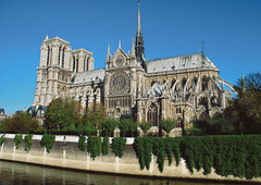 16-5 CATHEDRAL OF NOTRE-DAME, PARIS
(Gothic art, 1150-1400)