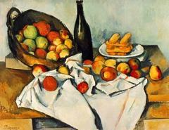 A basket of Apples
c. 1893
Artist: Cezanne
Period: Post-Impressionism