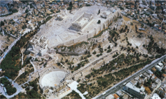 Acropolis at Athens (447-438 B.C.) built under rule of PERICLES

Built for Athena, 4 main buildings: Parthenon, Propylaia, Erechtheion, Temple of Athena Nike; built during 