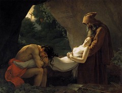Anne-Louis Girodet, The Entombment of Atala, 1808