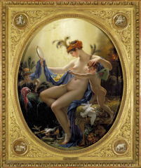 Anne-Louis Girodet, The New Danaë (Mademoiselle Lange as Danaë), Salon of 1799