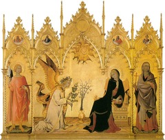 Annunciation
c. 1333
Artist: Simone Martini
Period: Proto-Renaissance