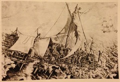 Anonymous, Raft of the Medusa, 1818