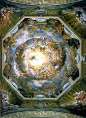 Assumption of the Virgin, Antonio Corregio, Parma Cathedral 1526-1530,Mannerism