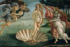 Birth of Venus
c. 1485
Artist: Botticelli
Period: Early Italian Renaissance