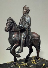Charlamagne equestrian sculpture
