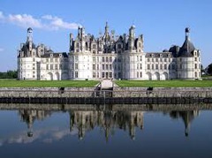 *Chateau de Chambord*
Chambord, France
begun 1519

A chateau is a hunting lodge. Completed under Henry II's reign.