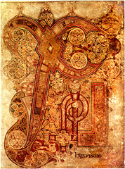 Chi Rho Iota page, Book of Kells