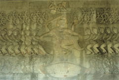 Churning of the Ocean of Milk Angkor Wat