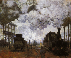 Claude Monet, Gare St. Lazare, 1877