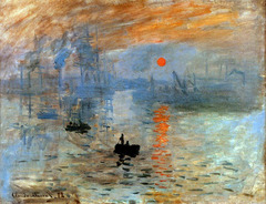 Claude Monet, Impression, Sunrise, 1872