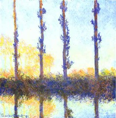 Claude Monet, The Poplars, 1891