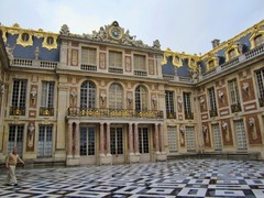 Courtyard of Palace at Versaille