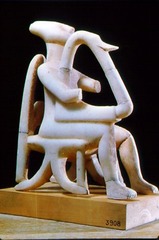 Cycladic male lyre player