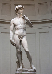 David by Michelangelo 
Original Marble 
1501-1504