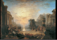 Decline of the Carthaginian Empire by J.M.W. Turner, 1817