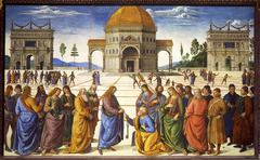 Delivering of the Keys
c. 1482
Artist: Perugino
Period: Early Italian Renaissance