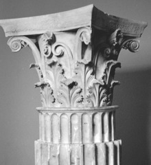 Detail of Corinthian Capital (same as Ionic except for capital)
