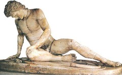 Dying Gaul, 230-220 BC, marble,Hellenistic Greek