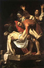 Entombment, Caravaggio, 1603 Vatican Museum, Rome,Italian Baroque Art