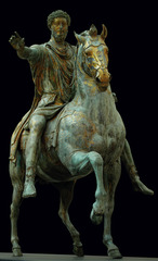 Equestrian statue of Marcus Aurelius
c. 175 CE
Culture: Roman