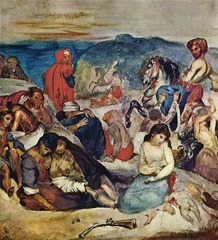 Eugène Delacroix, Study for Scenes from the Massacres at Chios, 1824