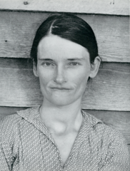 Evans
ALABAMA COTTON TENANT FARMER'S WIFE
Allie May Fields Burroughs
1936