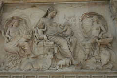 Female Personification - Frieze from Ara Pacis