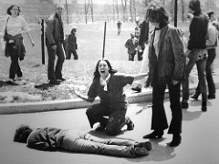 Filo
UNTITLED (KENT STATE GIRL CRYING OVER DEAD BODY)
May 4, 1970