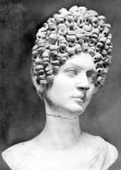 Flavian Woman, 90 CE, marble,Early Imperial Roman Art