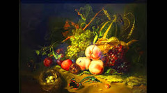 Fruit and Insects
Rachel Ruysch. 1711 C.E. Oil on wood