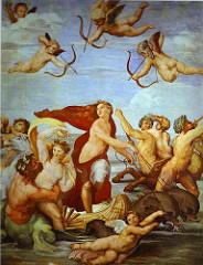 Galatea 
Raphael 1513
Fresco Cycle 
Villa Farnesina Rome