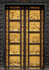 Gates of Paradise
c. 1425
Artist: Ghiberti
Period: Early Italian Renaissance