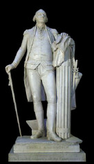 George Washington. Jean-Antoine Houdon. 1788-1792. marble