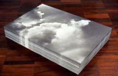 Gonzalez-Torres
UNTITLED (Aparicion) 
Print on paper, endless copies
1991
