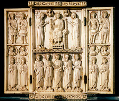 Harbaville Triptych,c.950,ivory,Byzantine Art,