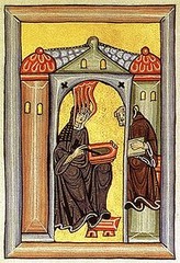 Hildegard von Bigen's Vision,1050-1079,Romanesque Art