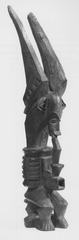 Ikenga (shrine figure). Ibgo peoples (Nigeria). c. 19th to 20th century C.E. Wood. (Page 188).