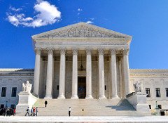It is the only branch that may review the laws and actions of our government to determine the constitutionality of laws