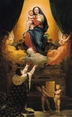 Jean-Auguste-Dominique Ingres, The Vow of Louis XIII, Salon of 1824