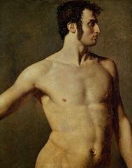 Jean-Auguste-Dominique Ingres, Torso of a Man, Salon of 1801