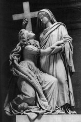 Jean-Pierre Cortot, Marie-Antoinette Seeking Solace with Religion, c. 1825