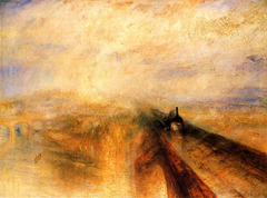 Joseph Mallord William Turner, Rain, Steam and Speed -- The Great Western Railway, 1844