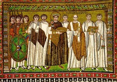 Justinian and Attendants
c. 547 
Culture: Byzantine
Mosaic