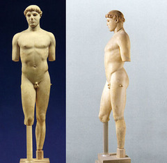 Kritios Boy, c. 480 B.C.E., marble, Greek Classical