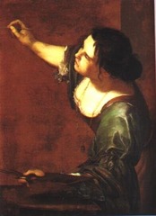 La Pittura by Artemisia Gentileschi, 1638-1639