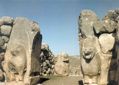 Lion Gate
c. 1400 BCE
Culture: Hittite
Gates to the city, the lions were guardians.
