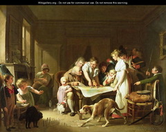 Louis-Léopold Boilly, The Reading of the Bulletin of the Grande Armée, 1807