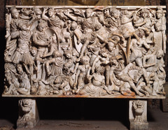 Ludovisi Battle Sarcophagus
(Late Empire)

(Rome)